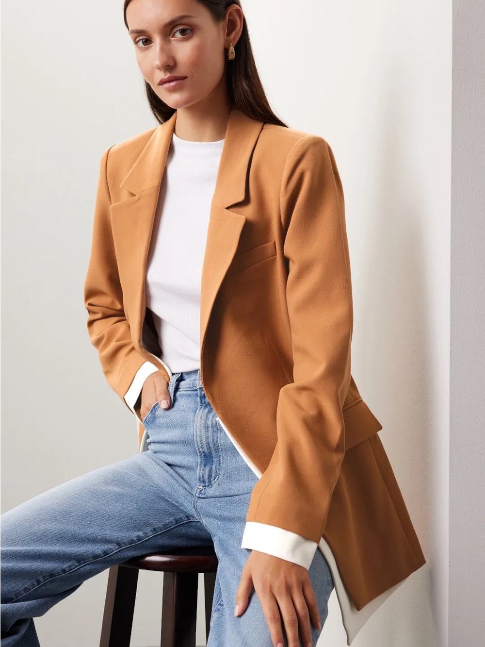 Favorite Daughter Camel  Blazer